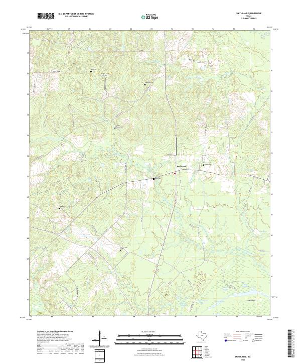 USGS Topographic Map – Smithland