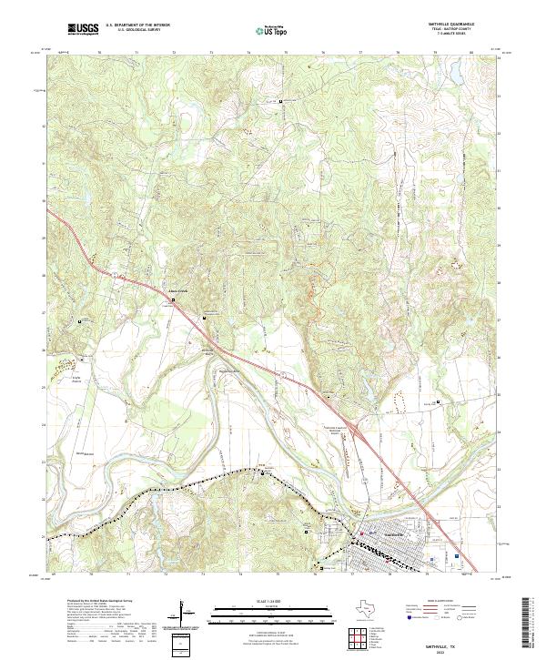 USGS Topographic Map – Smithville