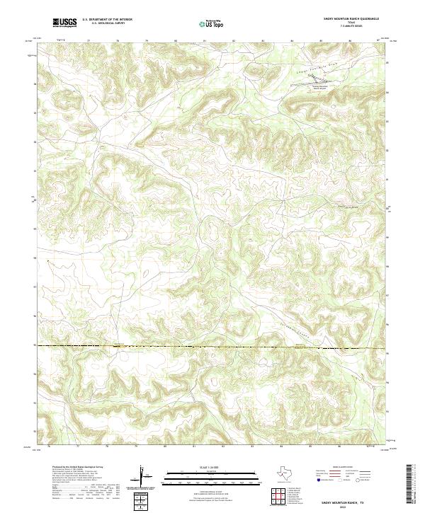 2022 Map of Smoky Mountain Ranch, 2022 Print