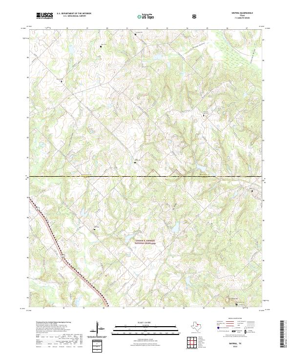 USGS Topographic Map – Smyrna