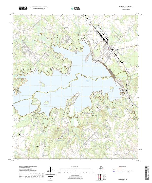 USGS Topographic Map – Somerville