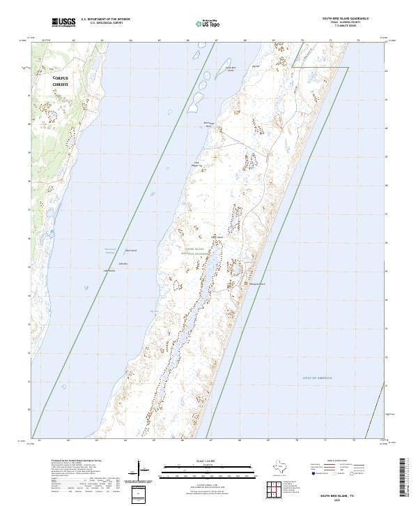 USGS Topographic Map – South Bird Island