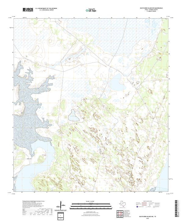 USGS Topographic Map – South Bird Island NW