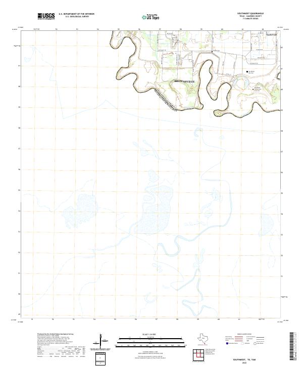 USGS Topographic Map – Southmost