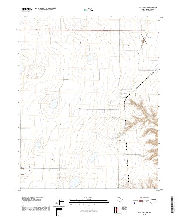 USGS Topographic Map – Stallwitz Lake