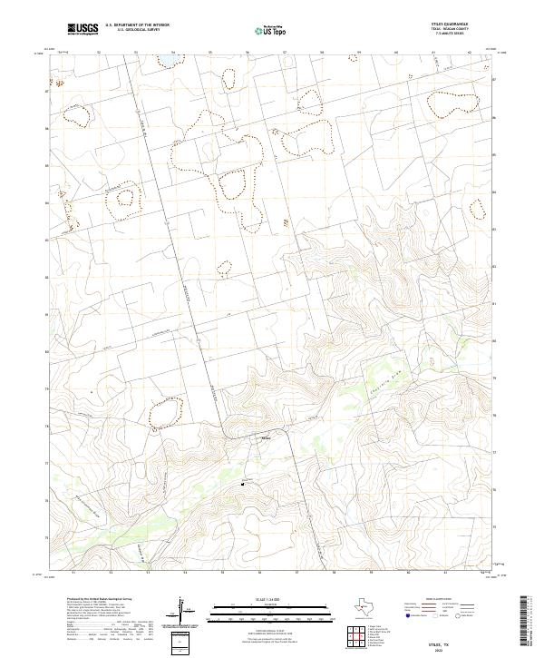 USGS Topographic Map – Stiles