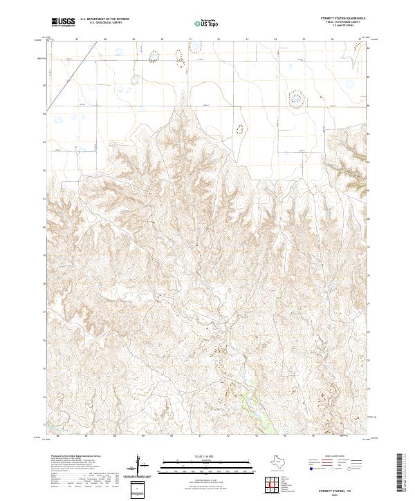 2022 Map of Stinnett Station, 2022 Print