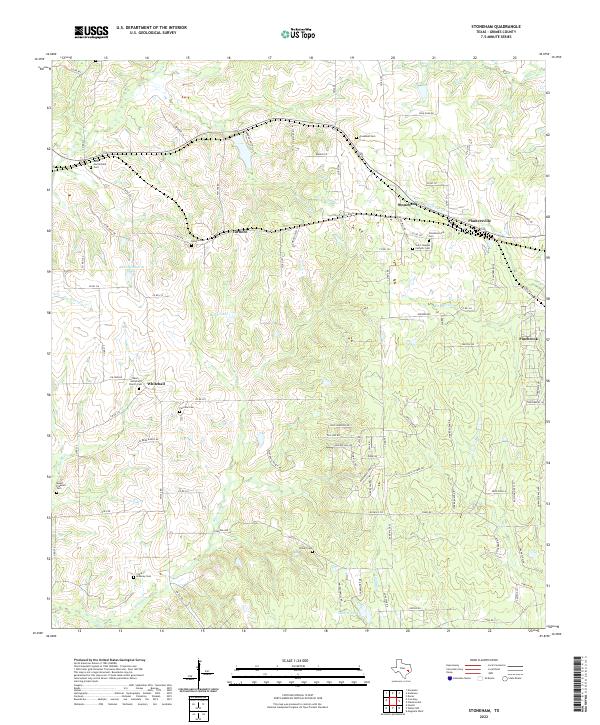 USGS Topographic Map – Stoneham