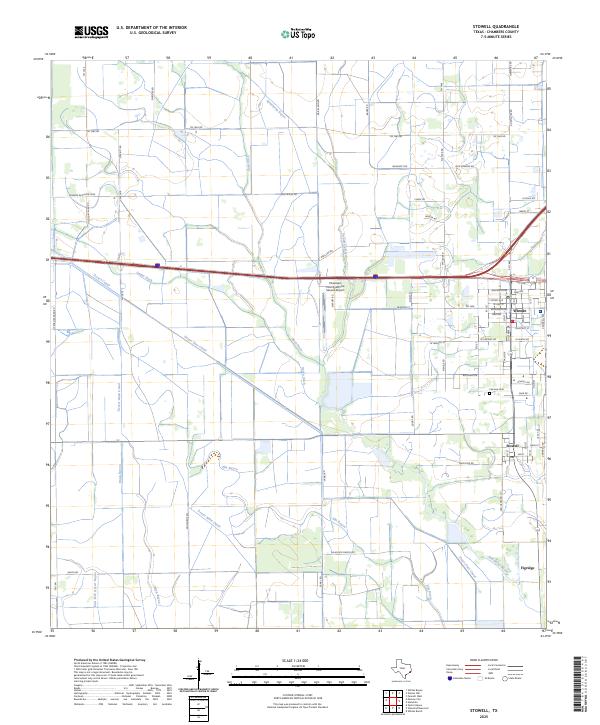 USGS Topographic Map – Stowell