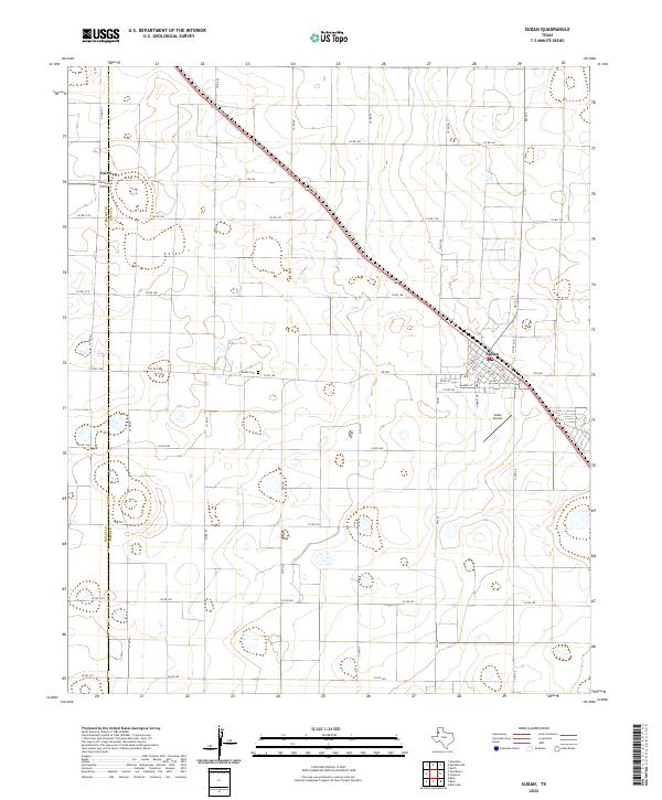 USGS Topographic Map – Sudan