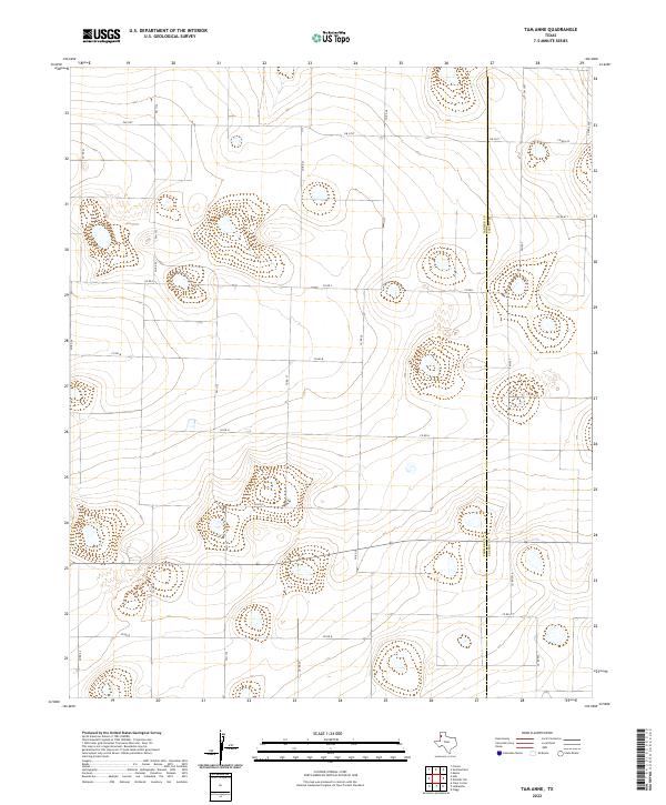 USGS Topographic Map – Tam Anne