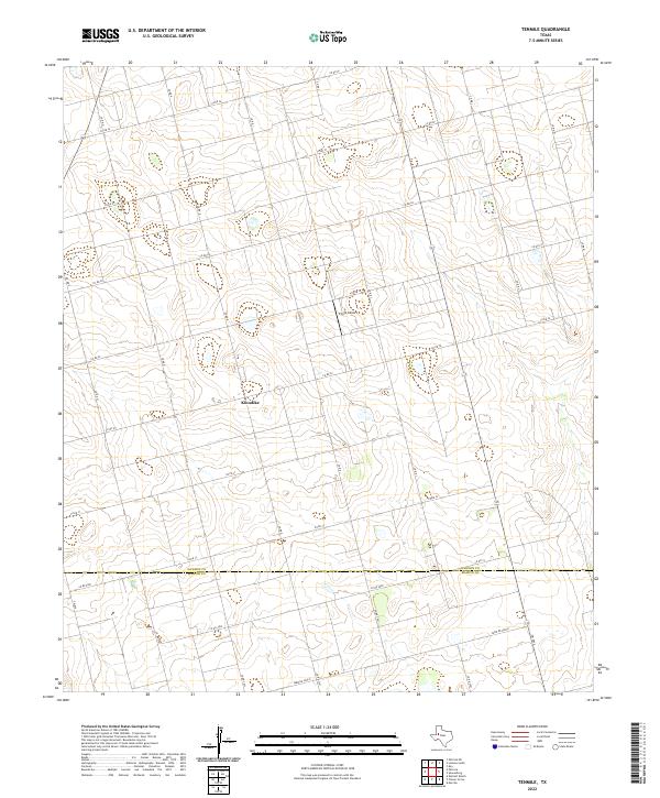 USGS Topographic Map – Tenmile