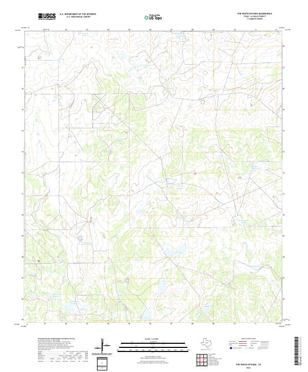 USGS Topographic Map – The White Kitchen