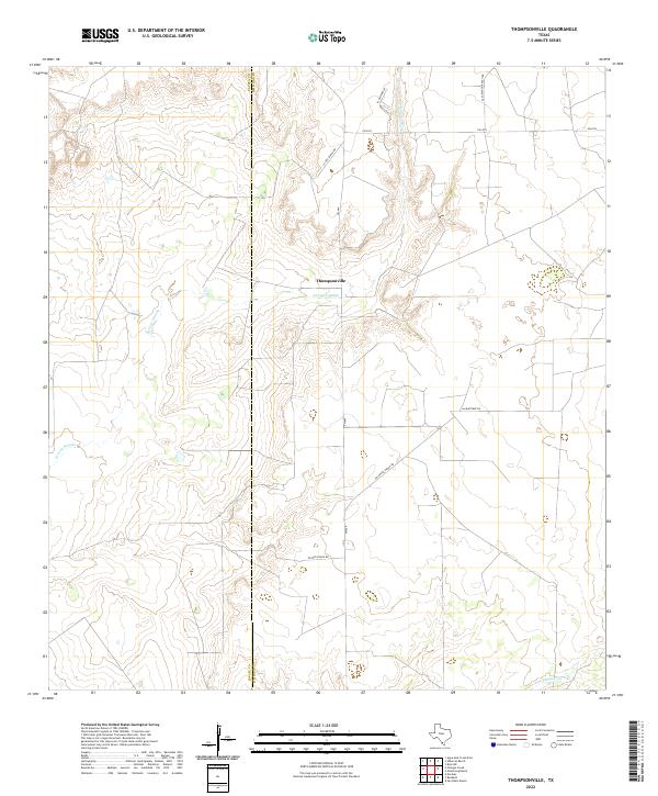 USGS Topographic Map – Thompsonville