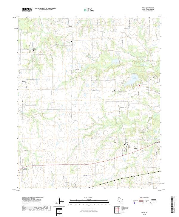 USGS Topographic Map – Toco