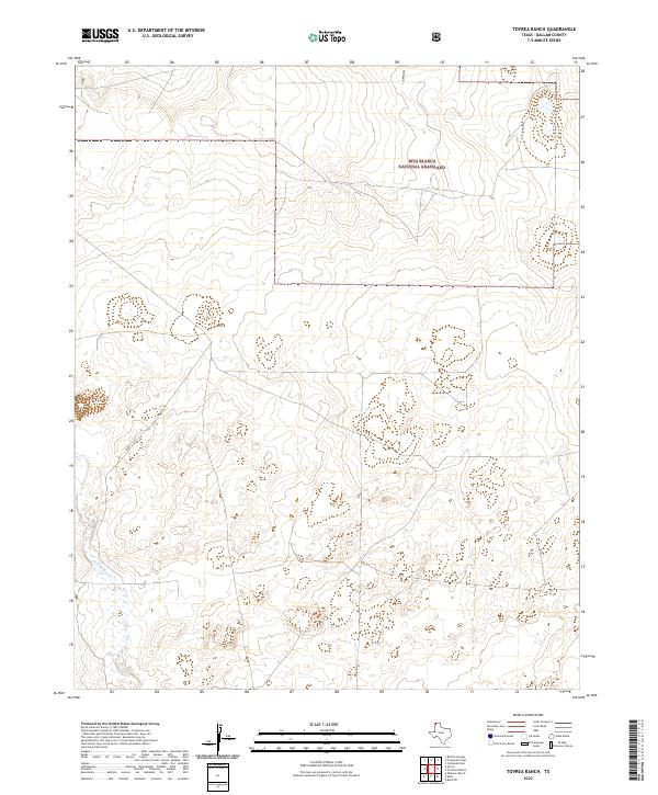 2022 Map of Tovrea Ranch, 2022 Print