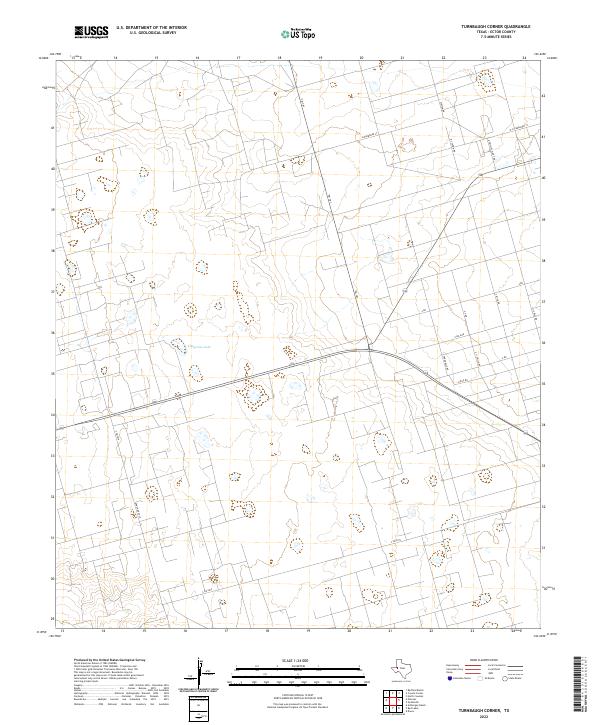 USGS Topographic Map – Turnbaugh Corner