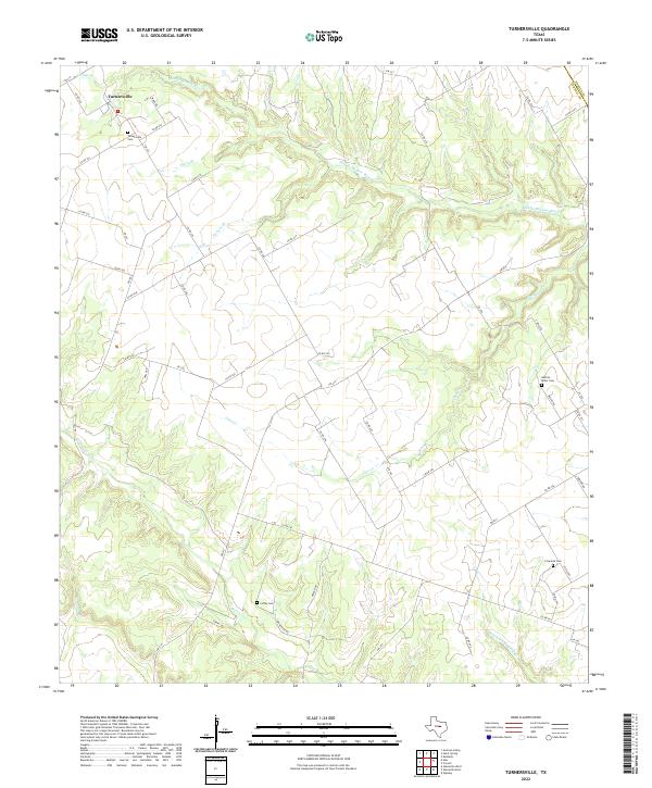 USGS Topographic Map – Turnersville