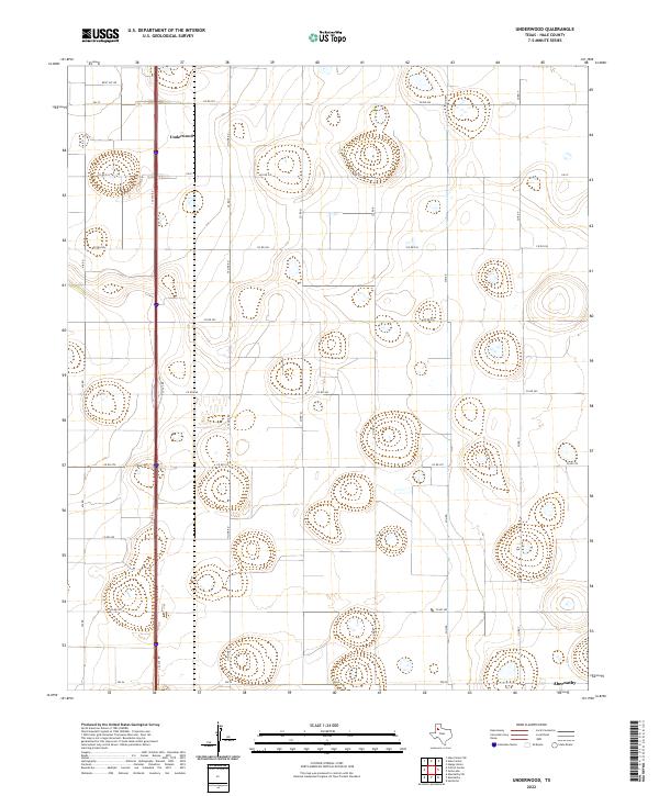 USGS Topographic Map – Underwood