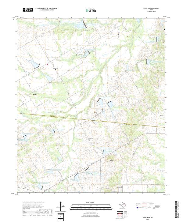 USGS Topographic Map – Union High
