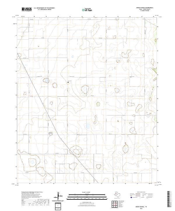 USGS Topographic Map – Union School