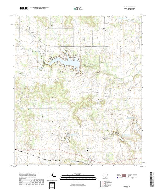 USGS Topographic Map – Valera