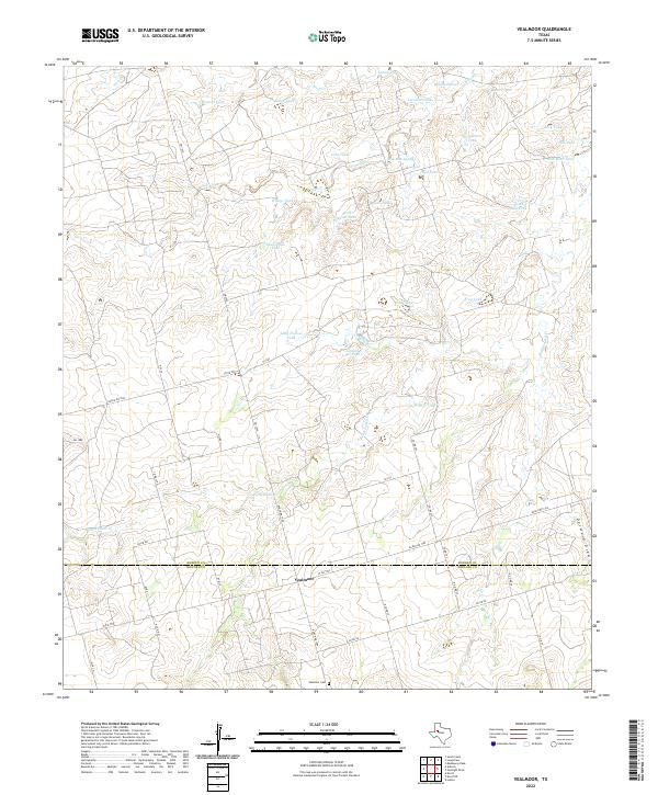 USGS Topographic Map – Vealmoor