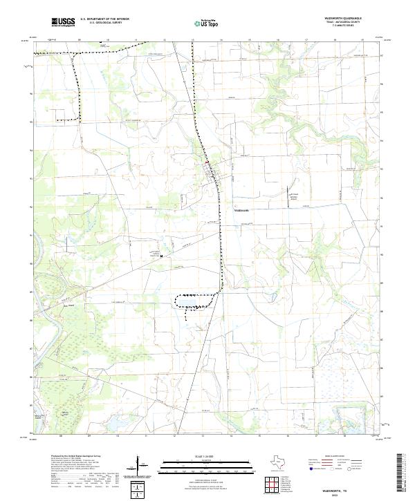 USGS Topographic Map – Wadsworth
