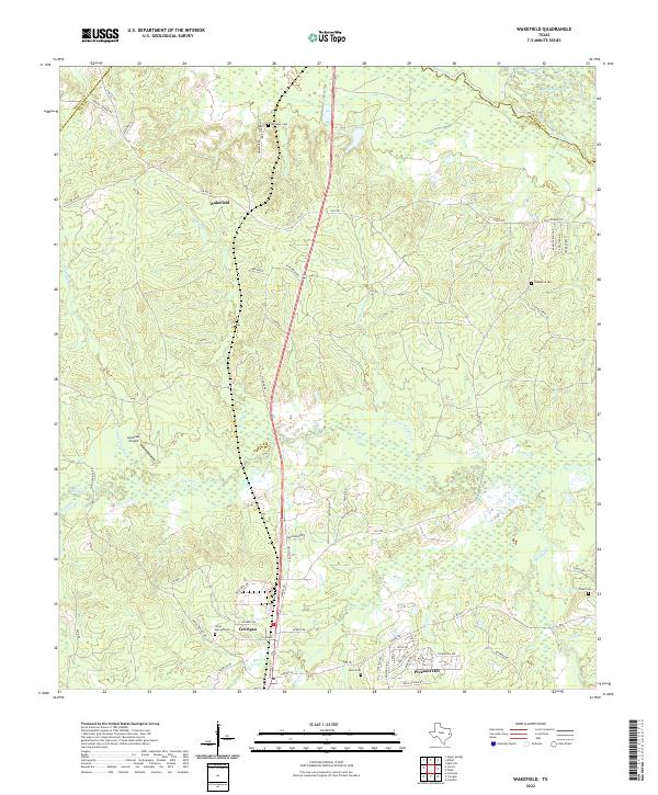 USGS Topographic Map – Wakefield