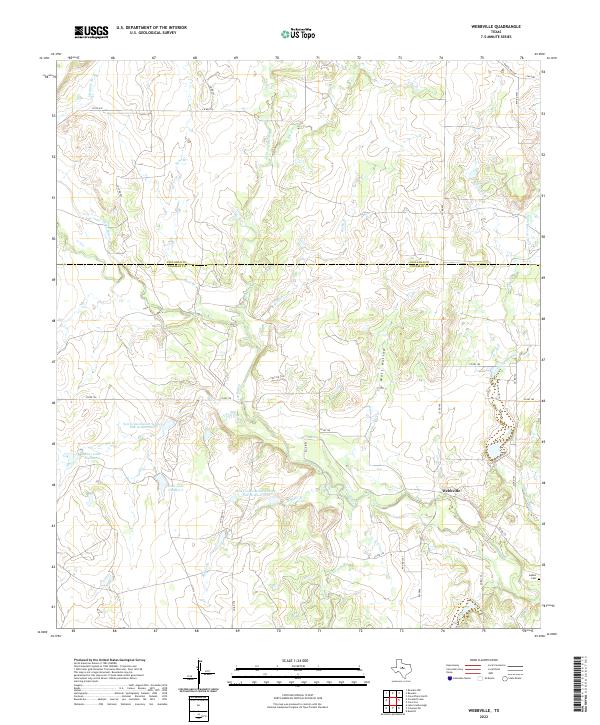 USGS Topographic Map – Webbville