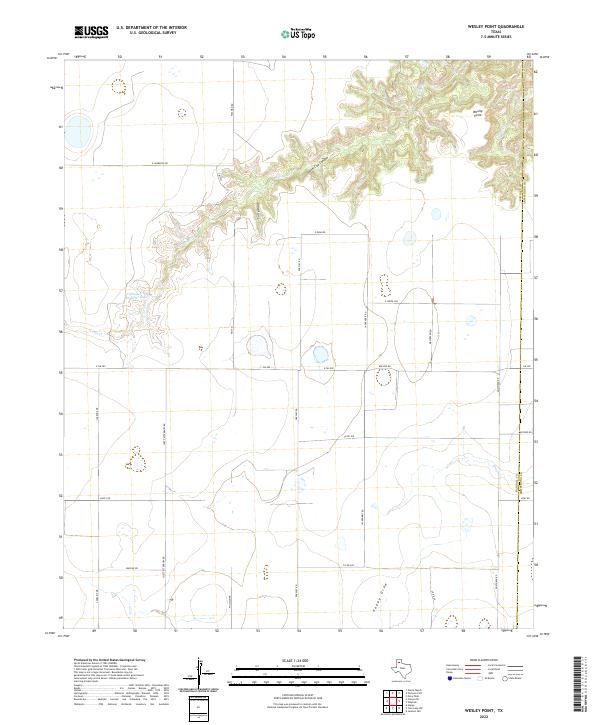 USGS Topographic Map – Wesley Point