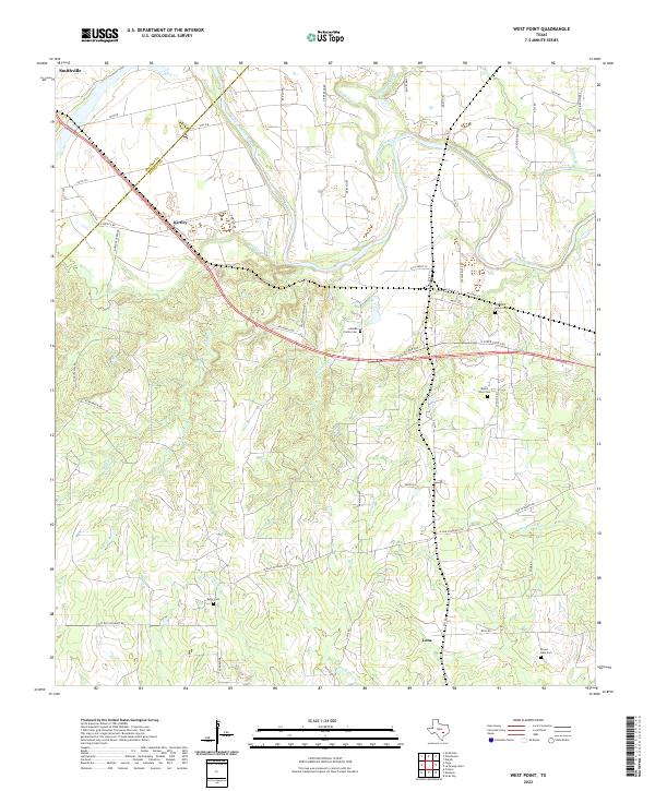 USGS Topographic Map – West Point