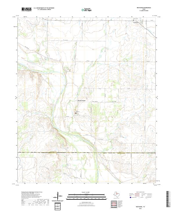 USGS Topographic Map – Westover