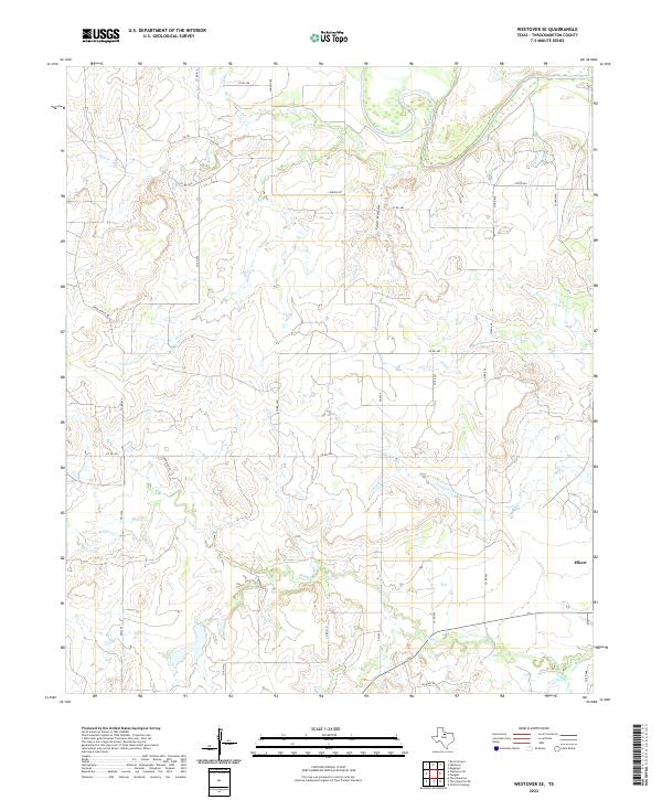 USGS Topographic Map – Westover SE