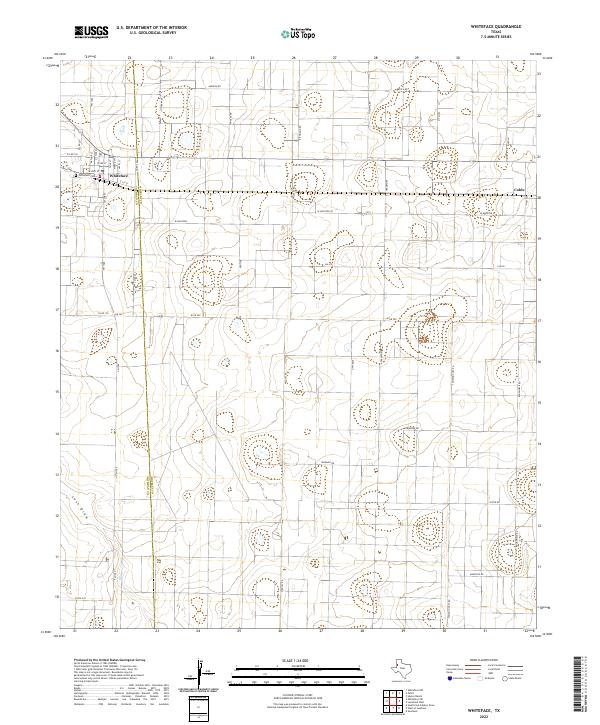 USGS Topographic Map – Whiteface