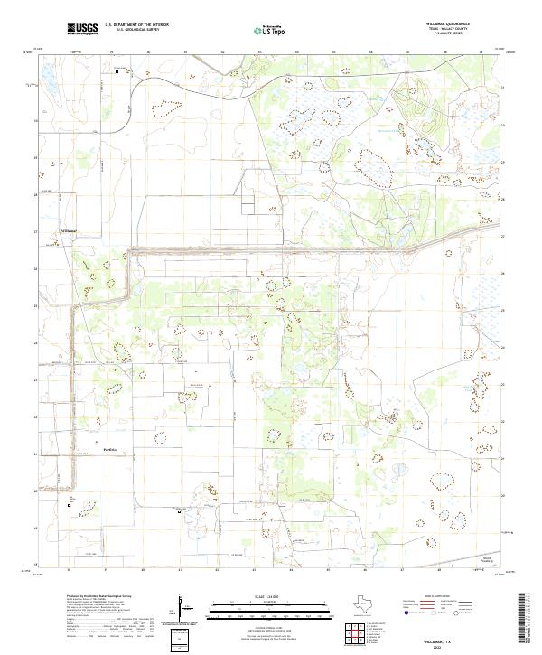 USGS Topographic Map – Willamar
