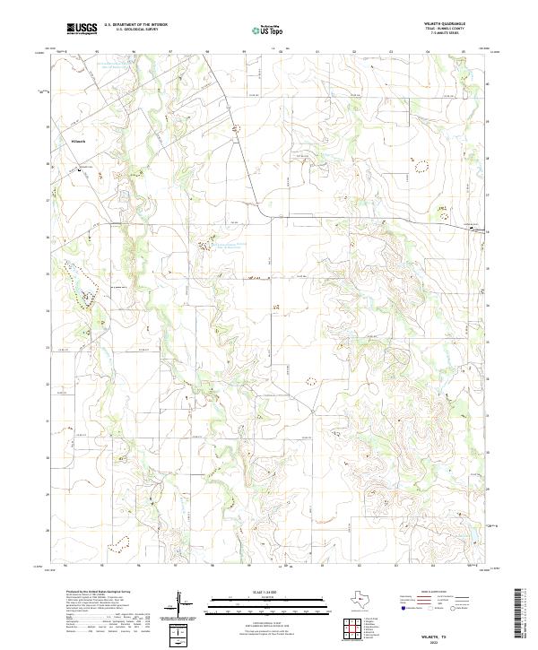 USGS Topographic Map – Wilmeth