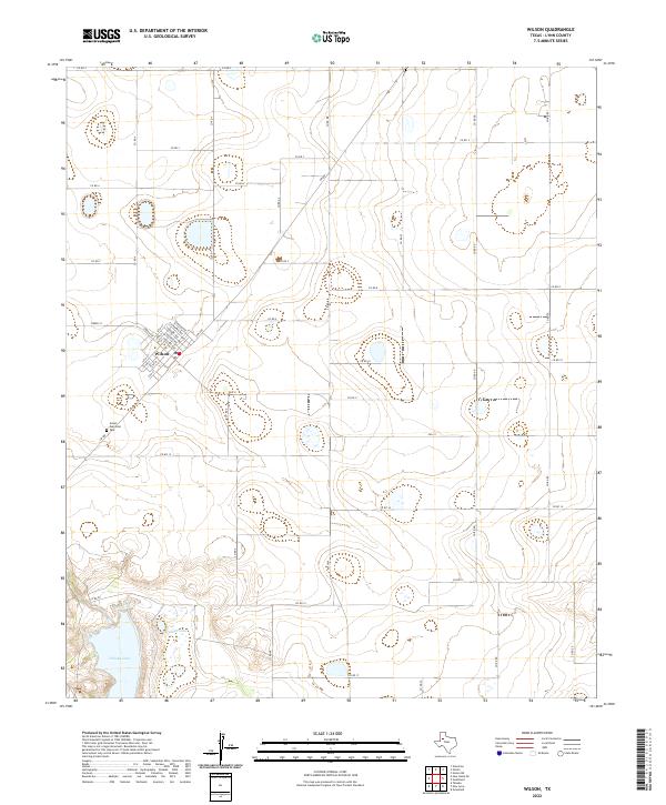 USGS Topographic Map – Wilson