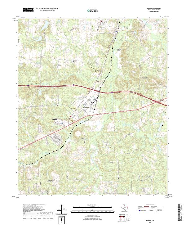 USGS Topographic Map – Winona