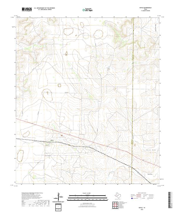 USGS Topographic Map – Witco