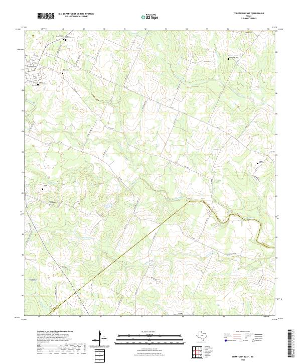 USGS Topographic Map – Yorktown East