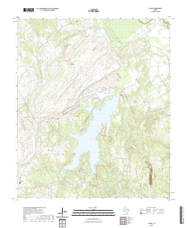 USGS Topographic Map – Young