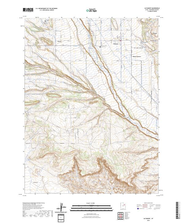 USGS Topographic Map – Altamont