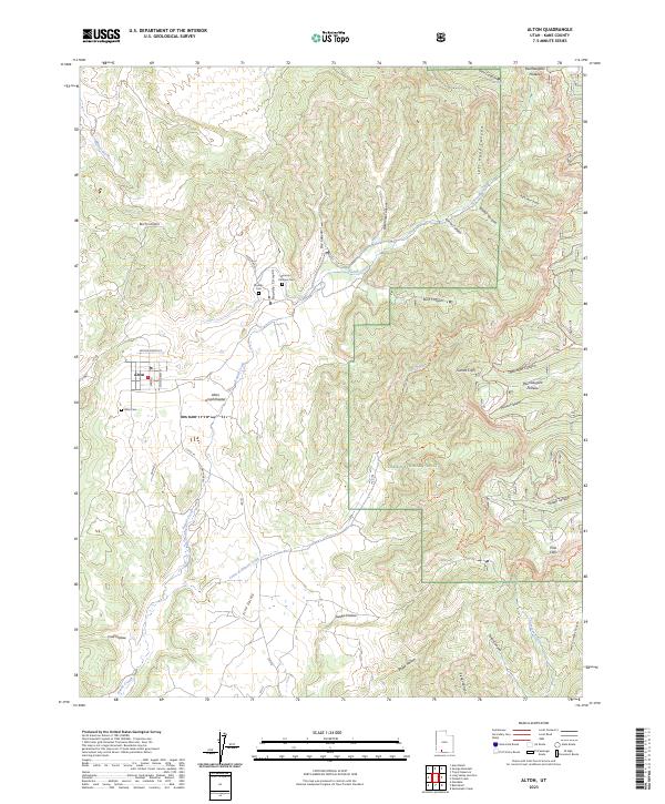 USGS Topographic Map – Alton