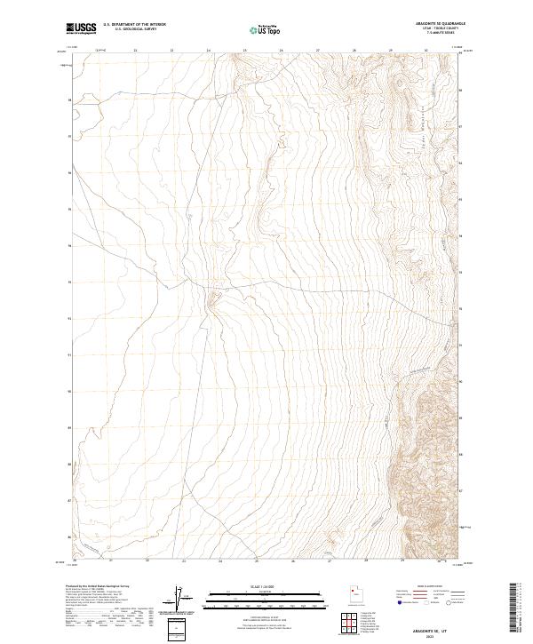 2023 Map of Aragonite SE, 2023 Print