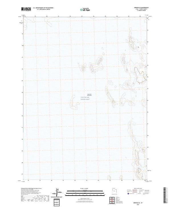 2023 Map of Arinosa SE, 2023 Print