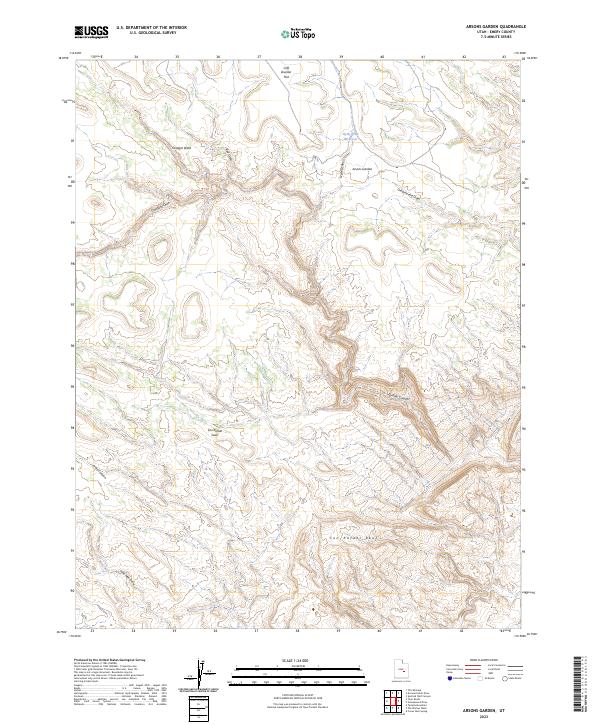 USGS Topographic Map – Arsons Garden