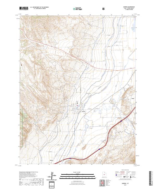 USGS Topographic Map – Aurora