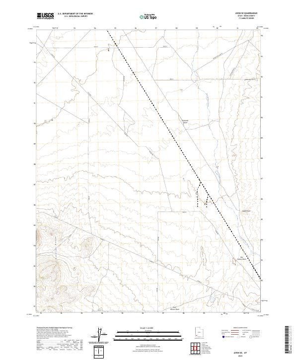 USGS Topographic Map – Avon SE