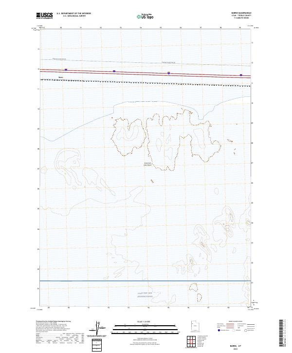 USGS Topographic Map – Barro